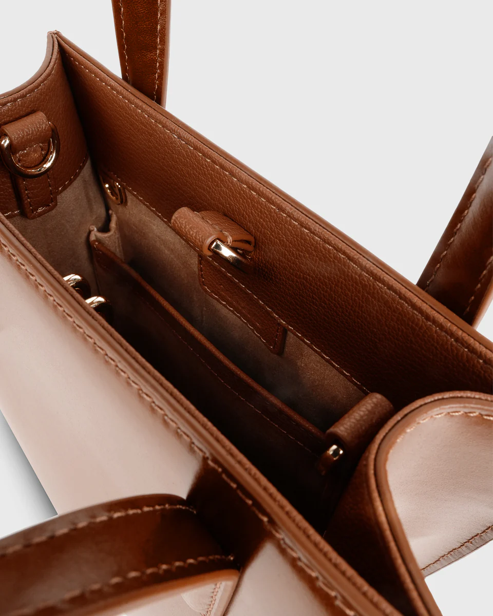 Blair Mini Tote (Chocolate) - Image 4