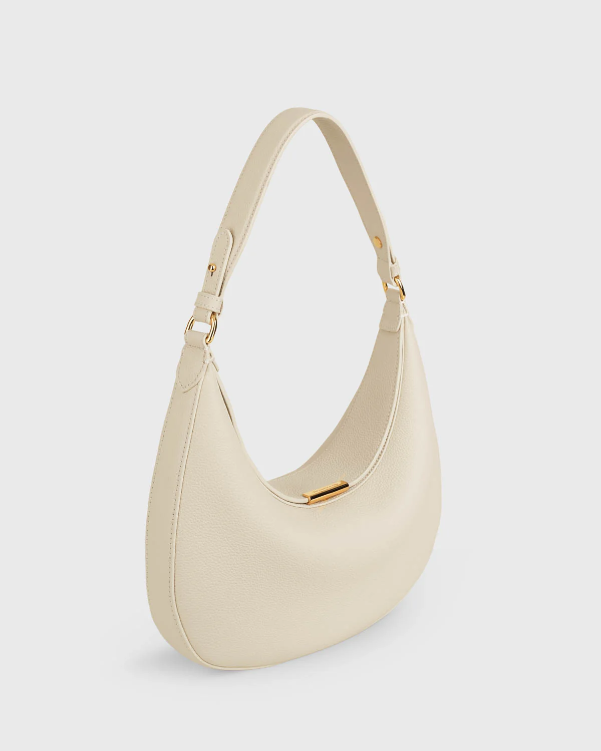 Gianna Crescent Hobo (Cream) - Image 4