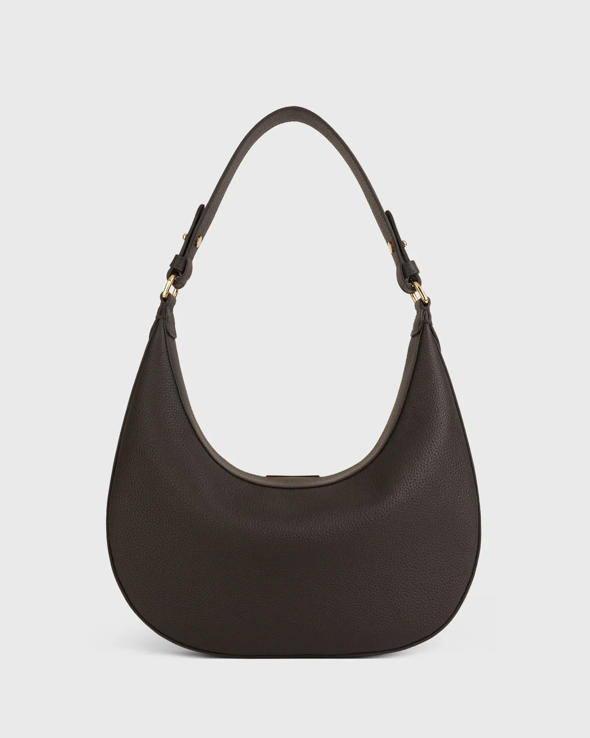 Gianna Crescent Hobo (Dark Plum) - Image 6
