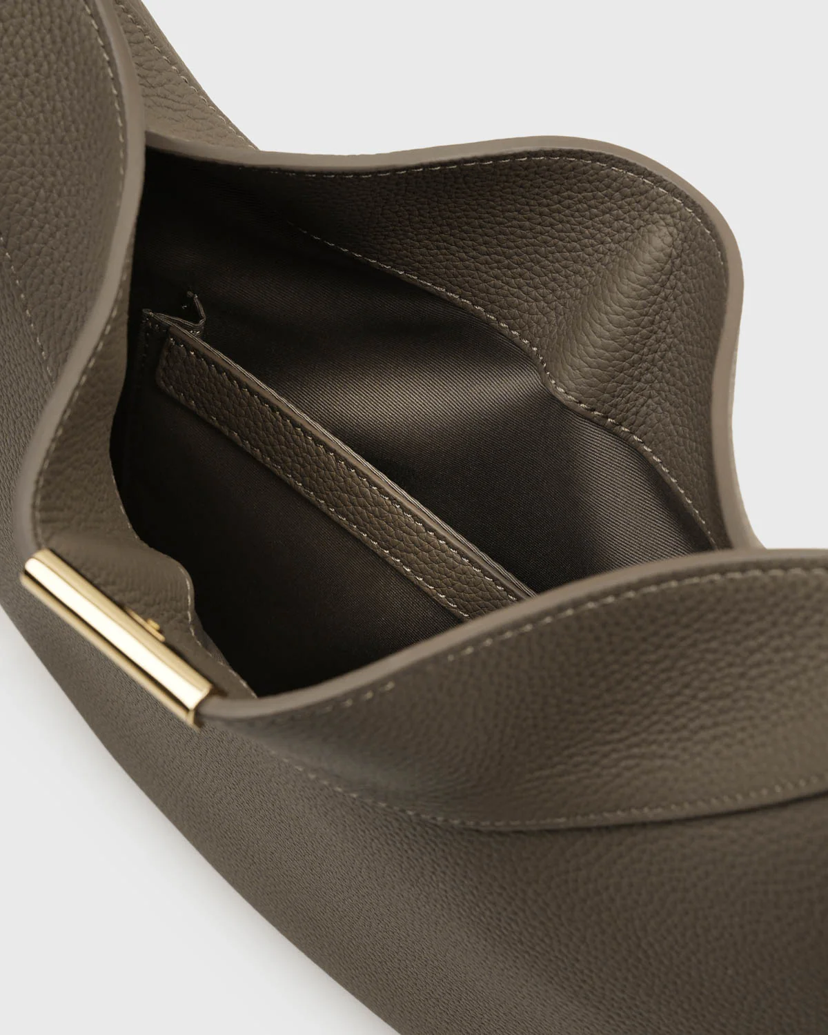 Gianna Crescent Hobo (Taupe) - Image 3