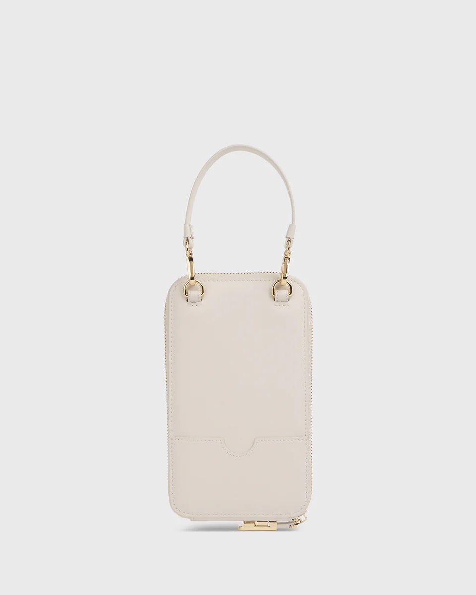 Iduna Mobile Phone Bag (Cream) - Image 3