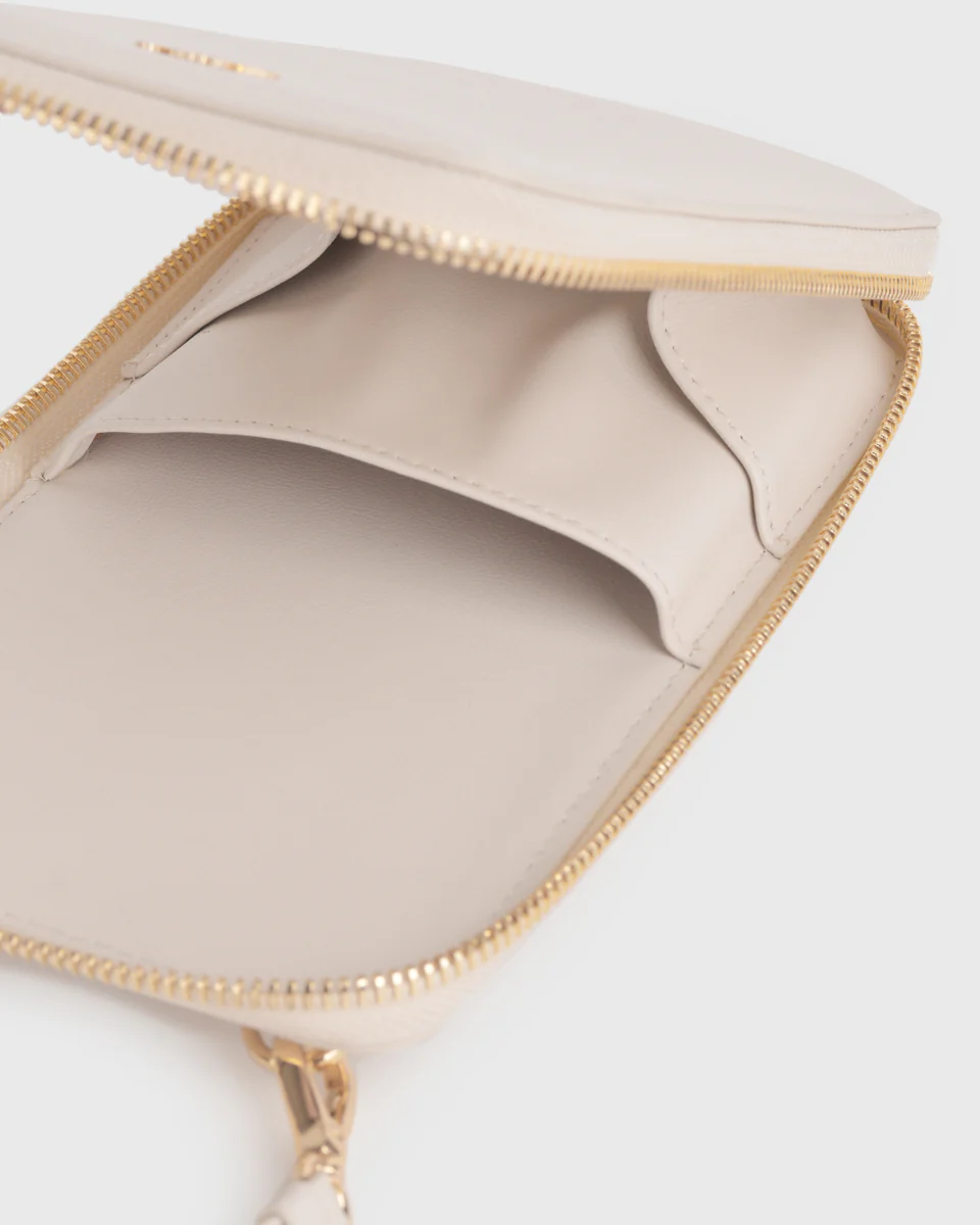 Iduna Mobile Phone Bag (Cream) - Image 5