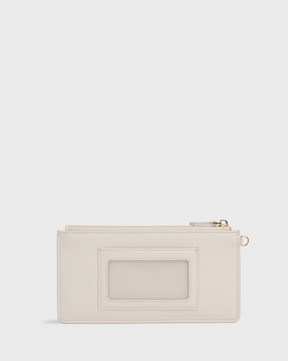 Iduna Slim Card Wallet (Cream) - Image 3
