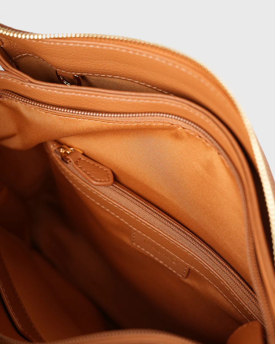 Marlows Shoulder Bag (Camel) - Image 4