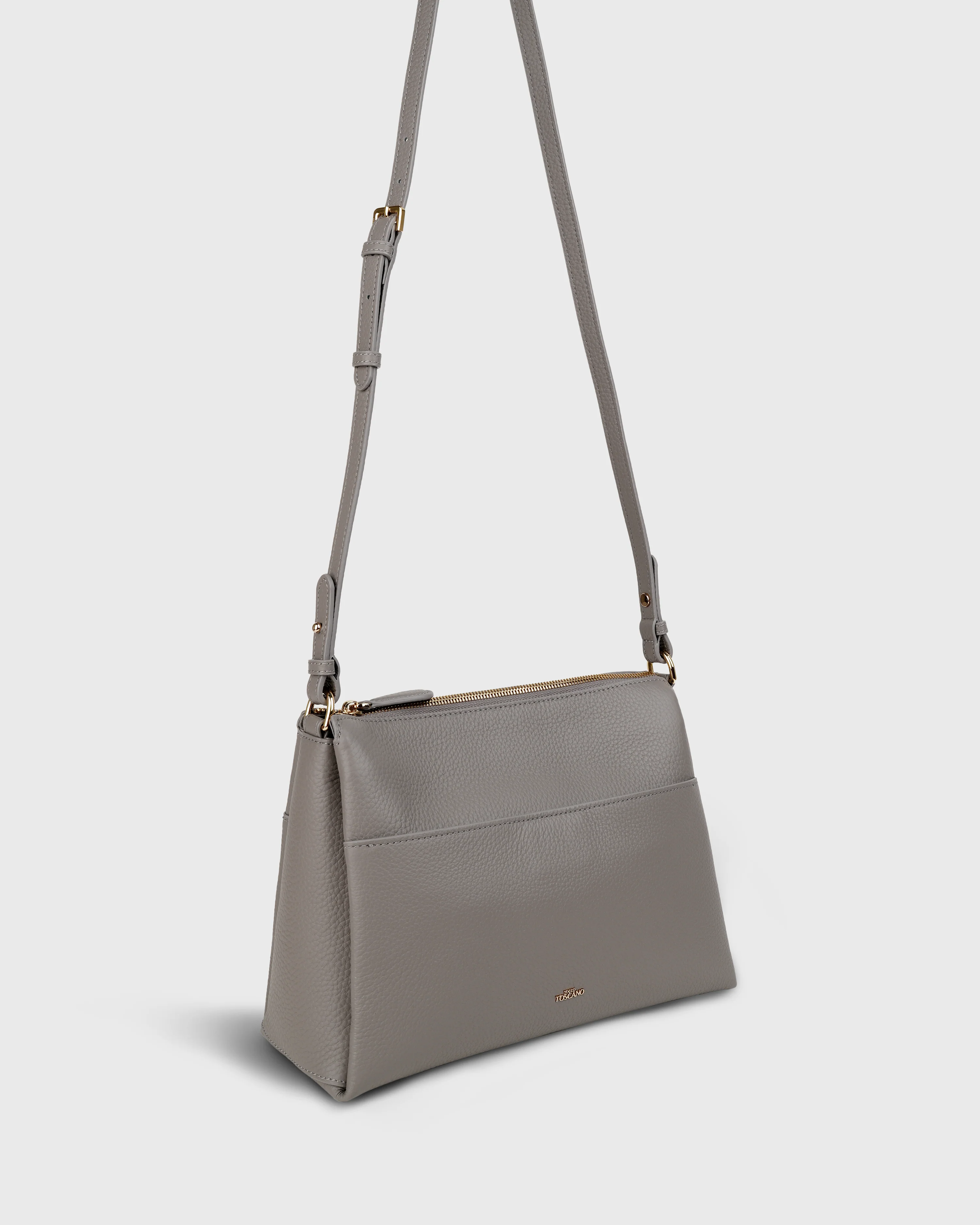 Marlows Shoulder Bag (Grey) - Image 4