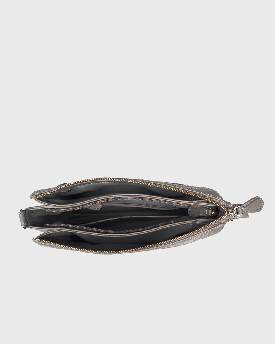 Marlows Shoulder Bag (Grey) - Image 5