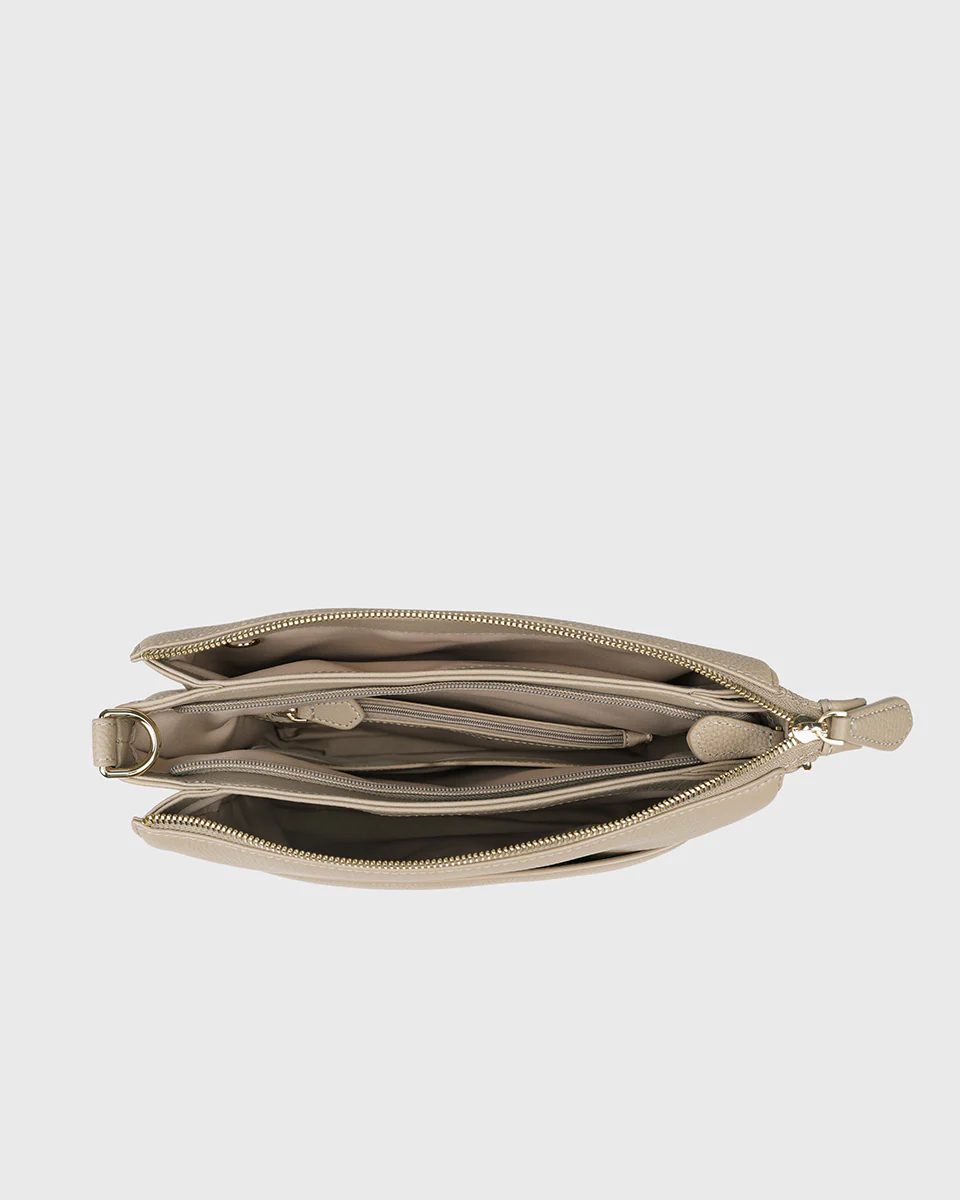 Marlows Shoulder Bag (Taupe) - Image 4