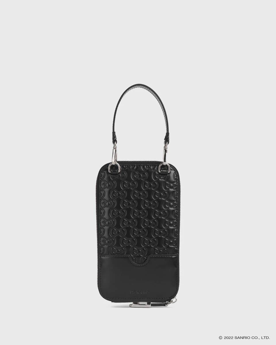 TOS x Hello Kitty Mobile Phone Bag (Black) | [Sold Out] - Image 5