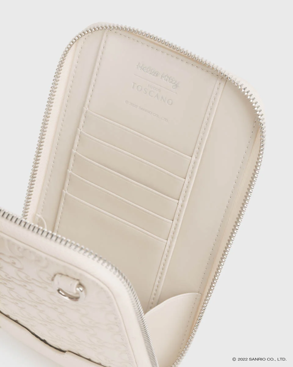 TOS x Hello Kitty Mobile Phone Bag (Cream) | [Sold Out] - Image 3