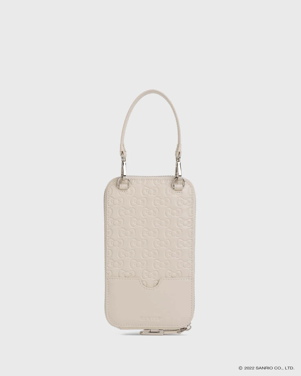 TOS x Hello Kitty Mobile Phone Bag (Cream) | [Sold Out] - Image 5