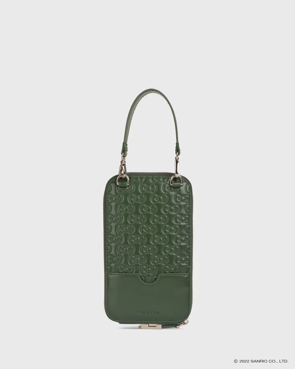 TOS x Hello Kitty Mobile Phone Bag (Forest) | [Sold Out] - Image 5
