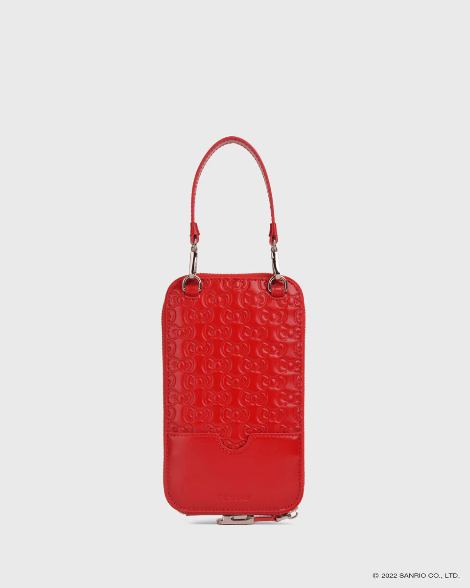 TOS x Hello Kitty Mobile Phone Bag (Scarlet) | [Sold Out] - Image 5
