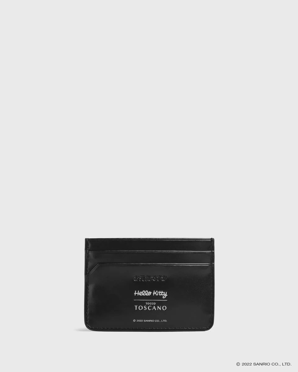 TOS x Hello Kitty Slim Cardholder (Black) | [Sold Out] - Image 3
