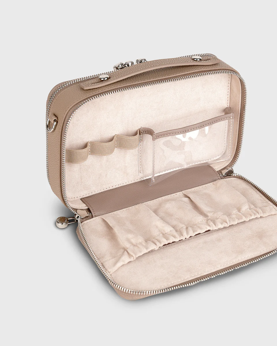 TOS x Porcelain Train Case (Taupe) - Image 3