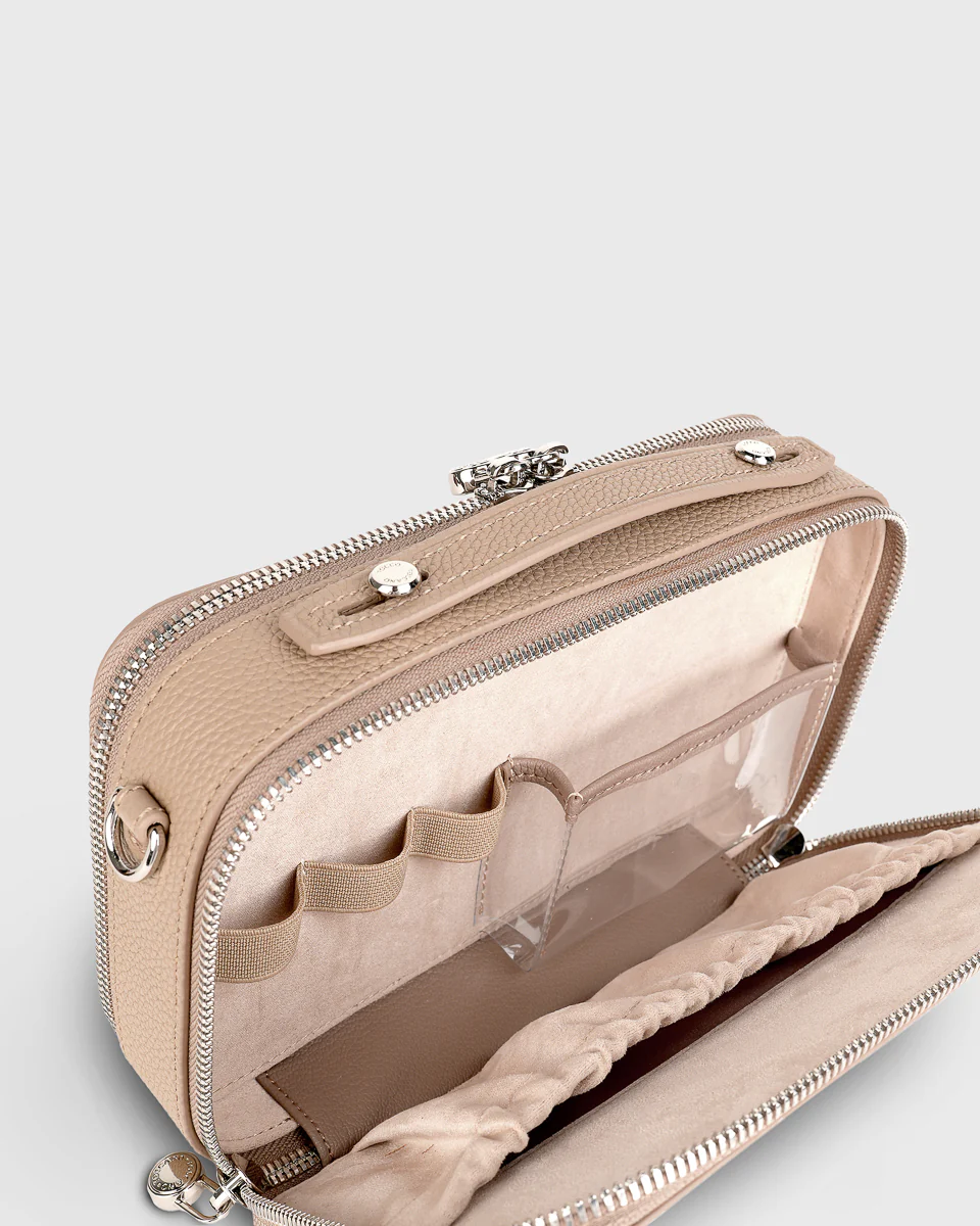 TOS x Porcelain Train Case (Taupe) - Image 7